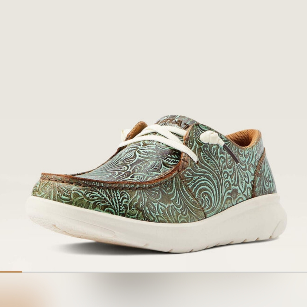 Ariat Women's Hilo Vintage Turquoise Floral Shoes